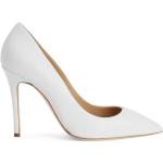 Zapatos blancos de cuero de tacón rebajados con tacón más de 9cm con logo GIUSEPPE ZANOTTI talla 36 para mujer 