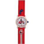 Lulu Castagnette 38138 - Reloj analógico de Cuarzo Infantil con Correa de plástico, Color Rojo