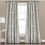 Persianas & cortinas grises de tela bohemias 