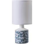 Lámparas azules de cerámica de mesa 