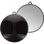 Espejos redondos negros 29 cm de diámetro 