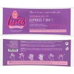 Luvas kit express 7 em 1 para manicura Casco de cavalo Maru