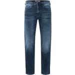 Jeans azules de corte recto ancho W42 largo L32 para mujer 