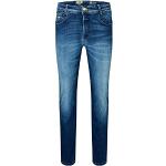 Jeans desgastados azul marino ancho W35 desgastado para hombre 