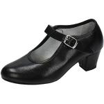 Zapatos negros de tacón talla 33 para mujer 