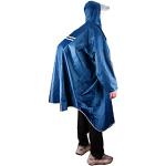 Abrigos azules con capucha  impermeables talla L para hombre 