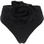 Bikinis negros talle alto rebajados floreados Magda Butrym talla XS para mujer 