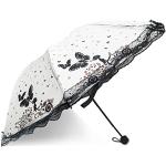 Paraguas beige de encaje de encaje talla L para mujer 