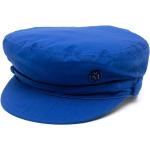 Gorras azules de algodón rebajadas marineras Maison Michel talla L para mujer 