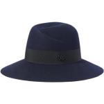 Sombreros azules de fieltro para la lluvia rebajados Maison Michel talla M para mujer 