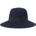 Sombreros azules de fieltro para la lluvia rebajados Maison Michel talla S para mujer 