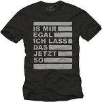 MAKAYA Camiseta con Mensaje Aleman - No me Importa