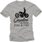 MAKAYA Camiseta Motero Hombre - Motorcycle T-Shirt