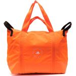Bolsas naranja fluorescente de poliester de viaje con logo adidas Adidas by Stella McCartney de materiales sostenibles para mujer 
