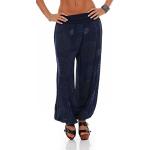 Pantalones bombachos azul marino de verano ancho W36 Malito talla XXL para mujer 