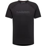 Camisetas deportivas negras de poliester con logo Mammut talla M para hombre 