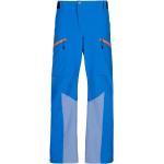 Pantalones azules de cáscara dura de esquí rebajados impermeables, transpirables informales Mammut La Liste talla 3XL para hombre 