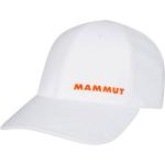 Gorras blancas de poliester rebajadas Mammut Sertig talla S para mujer 