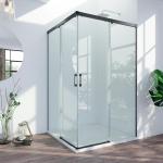Mamparas de ducha transparentes de vidrio lacado 