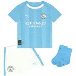 Manchester City 1ª Equipación Infantil 2023/24 - Equipo azul celeste - Tamaño: 9-12 Mes