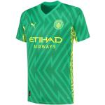 Equipaciones Manchester verdes Manchester City F.C. manga corta con logo talla L para hombre 