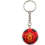 Manchester United FC - Llavero con forma de balón (Talla Única) (Rojo)