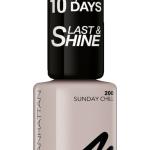 Manhattan Make-up Uñas Last & Shine Nail Polish No. 200 Sunday Chill 8 ml