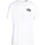 Camisetas blancas de algodón de manga corta tallas grandes manga corta con cuello redondo con logo Guess Marciano talla XXL para hombre 