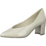 Zapatos beige de sintético de tacón con tacón de 3 a 5cm Marco Tozzi talla 37 para mujer 