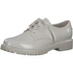 Zapatos derby beige formales Marco Tozzi talla 42 para mujer 