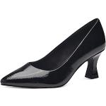 Zapatos negros de tacón rebajados con tacón cuadrado Marco Tozzi talla 40 para mujer 