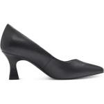 Zapatos negros de sintético de tacón rebajados Marco Tozzi talla 37 para mujer 