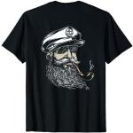 Camisetas estampada negras de encaje marineras de encaje talla S para hombre 