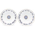 Platos hondos blancos de cerámica aptos para lavavajillas Bitossi Home con acabado brillante 