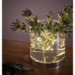 Markslöjd Bouquet lámpara de mesa Cromo, Transparente 3 W LED A - Lámparas de mesa (Cromo, Transparente, Vidrio, Metal, Dormitorio, Salón, IP20, III,