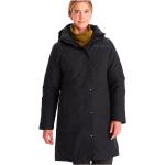 Abrigos grises de plumas con capucha  rebajados tallas grandes impermeables, transpirables Marmot talla XXL para mujer 