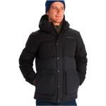 Abrigos negros de plumas con capucha  rebajados impermeables, transpirables acolchados Marmot talla XL para hombre 