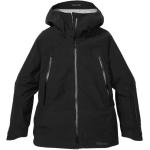 Abrigos negros con capucha  rebajados impermeables, transpirables Marmot talla S de materiales sostenibles para mujer 