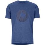 Camisetas azules rebajadas Marmot para hombre 