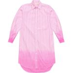 Vestidos camiseros rosas de algodón informales con rayas MARNI talla XS para mujer 