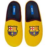 Zapatillas de casa amarillas de caucho Barcelona FC talla 41 para hombre 