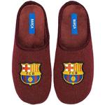 Zapatillas de casa rojas de caucho Barcelona FC talla 43 para hombre 