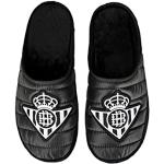 Zapatillas de casa negras de caucho Real Betis acolchadas talla 43 para mujer 