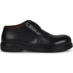 Zapatos oxford negros de goma de punta redonda formales MARSÈLL talla 36 para mujer 