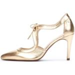 Zapatos dorados de piel de tacón Martinelli talla 41 para mujer 