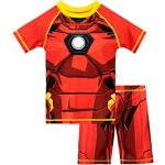 Marvel Bañador de Dos Piezas para niño Iron Man Multicolor 4-5 Años