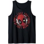 Marvel Deadpool You Means Tacos Circle Camiseta sin Mangas