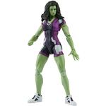 Marvel Legends Series - Universo Cinematográfico Disney Plus - Figura Coleccionable de She-Hulk de 15 cm - 2 Accesorios y 1 Pieza de Figura para armar