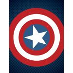 Marvel Los Vengadores: Age of ultrón 60 x 80 cm Escudo Capitán América impresión DE Lienzo
