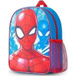 Mochilas escolares azules Spiderman acolchadas infantiles 